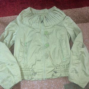 Trendy and cute Woman's Lime green Jacket